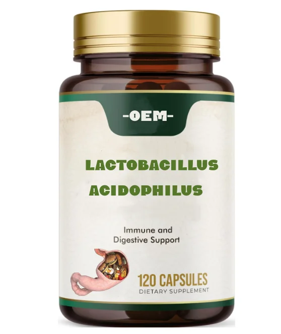 Private Logo Lactobacillus Acidophilus capsule Probiotics  Lactobacillus Acidophilus capsules