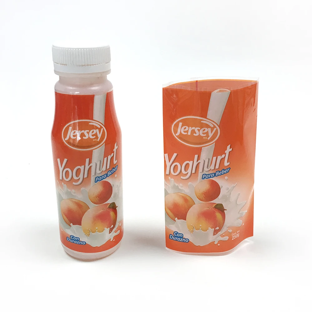 Customized Design PET Shrink Wrap Packaging Label Shrink Sleeve For Beverage