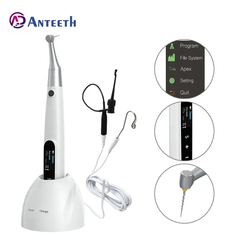 Colorful OLED screen dental wireless endo motor 800rpm rotary endomotor with apexlocator