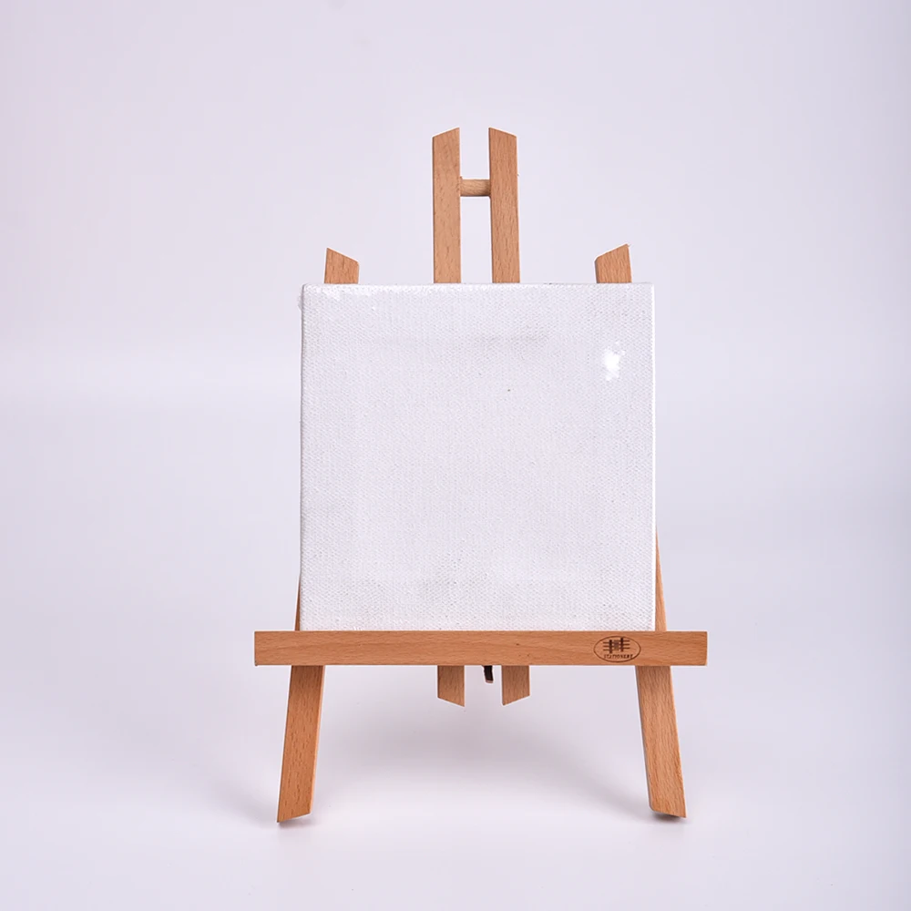 Небольшая Картина дисплей столешница easles оптовая продажа простой деревянный