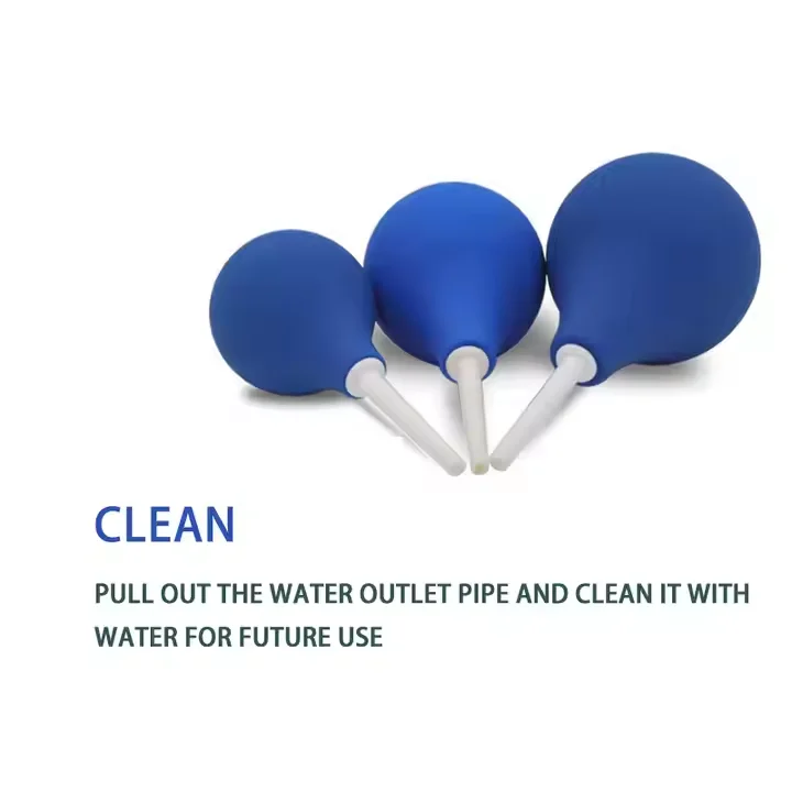 New Enema Rectal Shower Large Capacity Enema Ball Injection Anal Cleaning Kit, Reusable Anti Reflux Enema Anal Sex Adult Toy