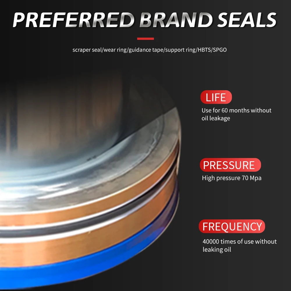 Single-acting Hydraulic Cylinders 100 Ton Hollow Hydraulic Jack