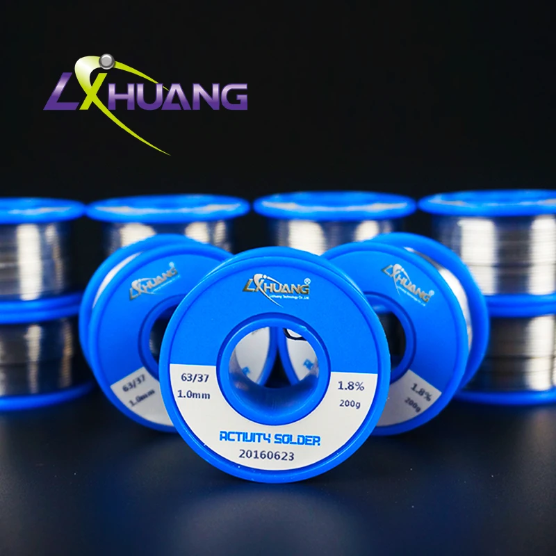guangzhou manufacturer sale high quality super solder wire roll soldering tin lead solder wire with 2% flux cored welding wires