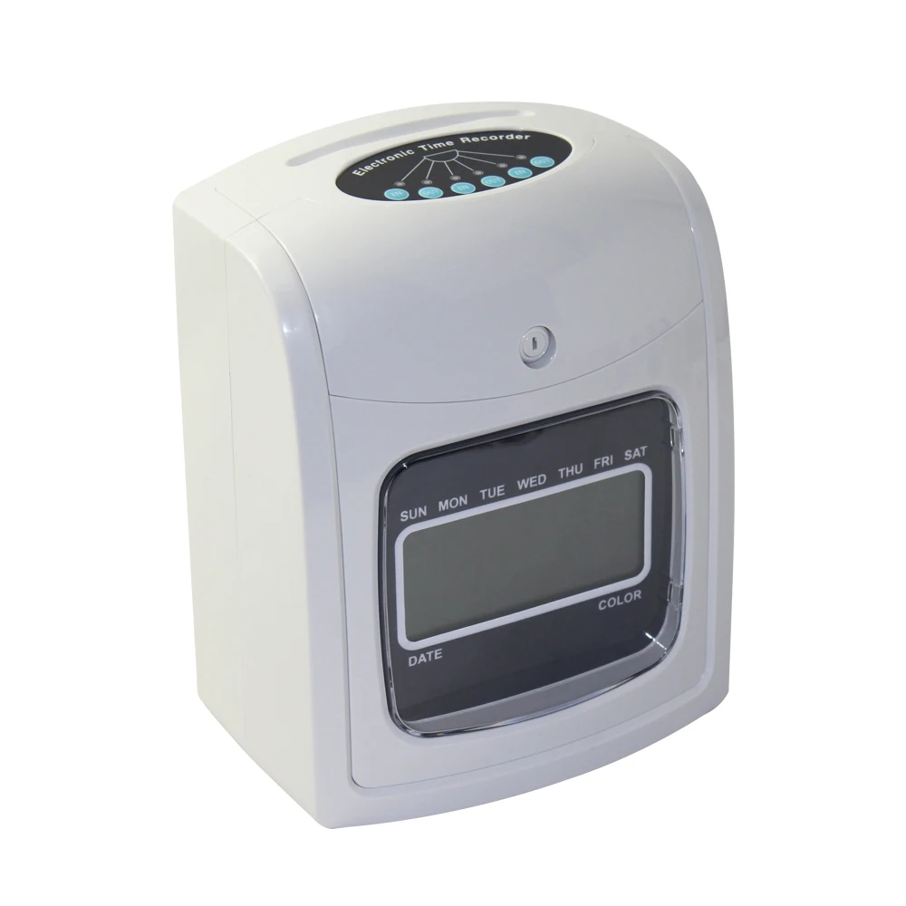 Time clock OEM available punch card time recorder W-860 electronic time recorder attendance