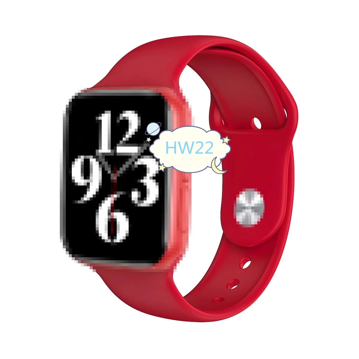 Wholesale HW22 custom logo Smart watch 1.75 inch Screen reloj bt call series 6 smart fitness watches Band for apple