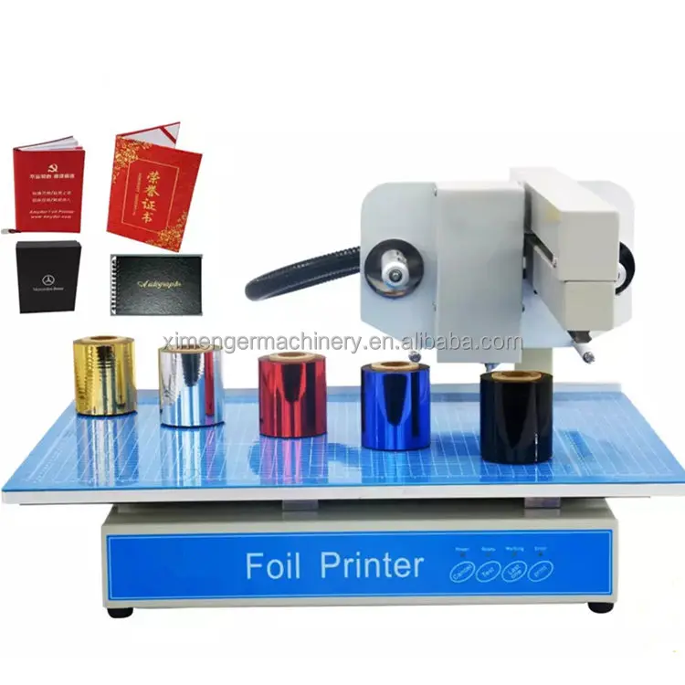 Digital 3025 No Need Plate Making 300 DPI New Year Red Envelope Cover Invitation Cards Hot Foil Stamping Machine