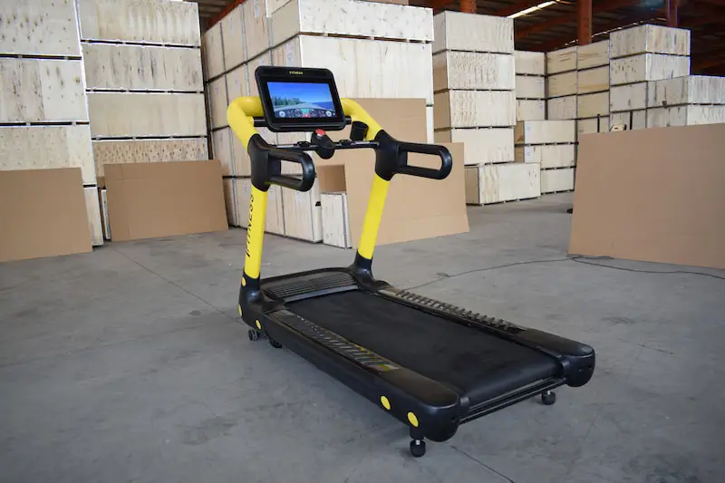 Heavy Duty Treadmill with Auto Incline 15% Commercial Treadmill with Wide Belt Professional Treadmill Bluetooth Audio ZF8200