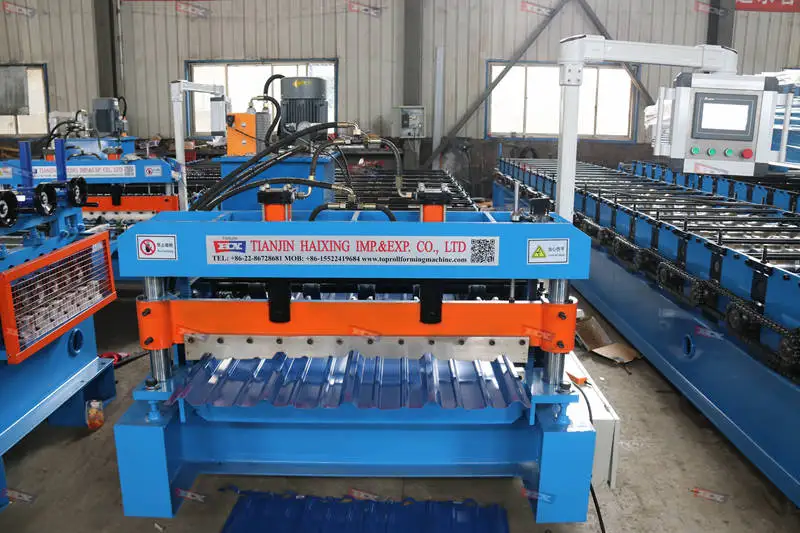 Maquina conformadora de chapa para techo из цинка