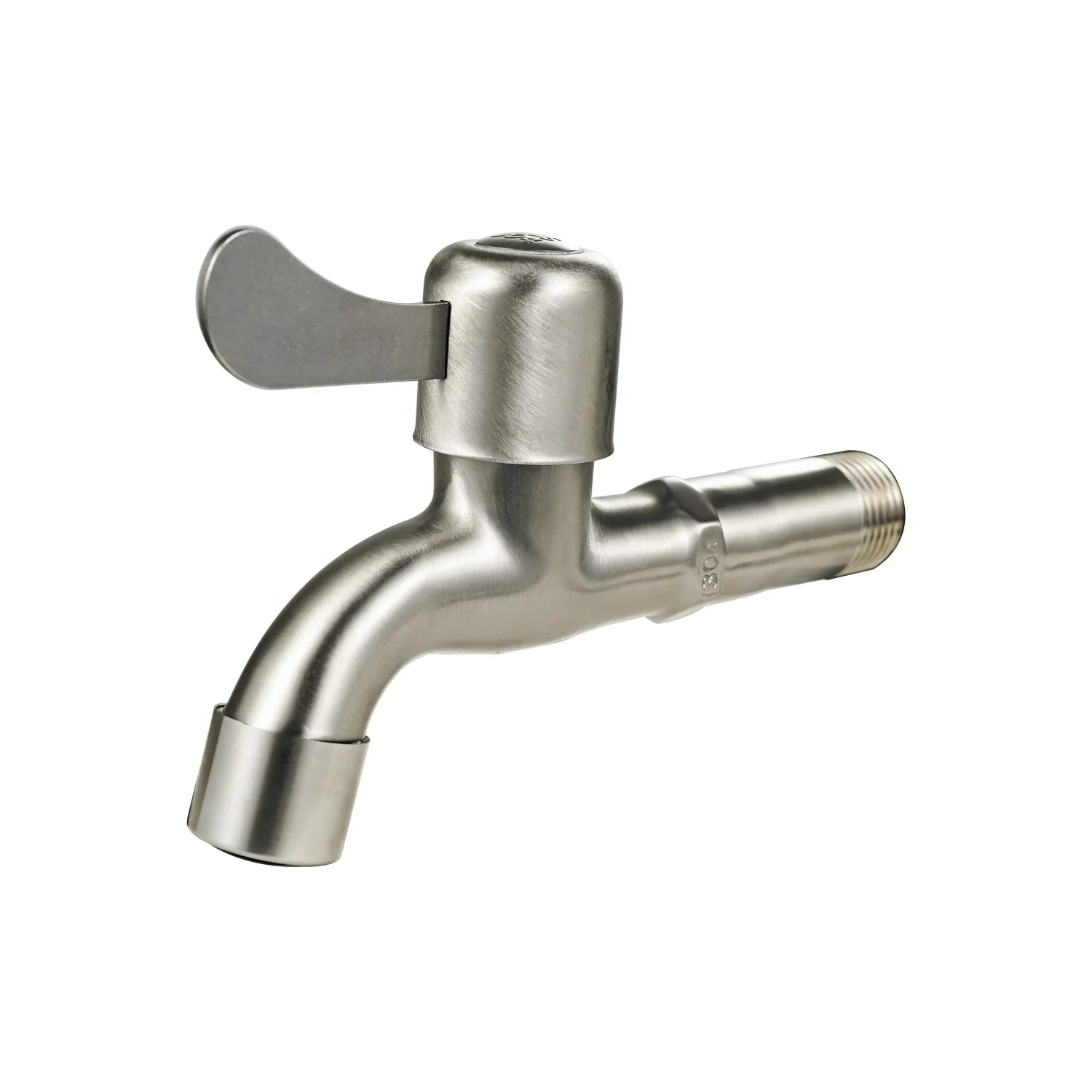 Бытовой Железный Bibcock Длинная модель SUS304 Bibcock 1/2, настенные Bibcocks