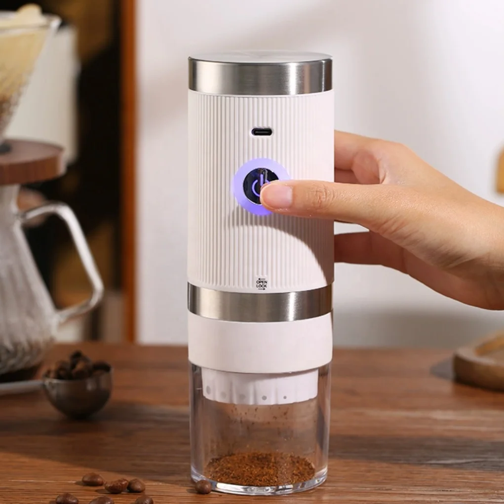 Amazon Hot Sale Portable USB Rechargeable Electric Coffee Grinder New Launched