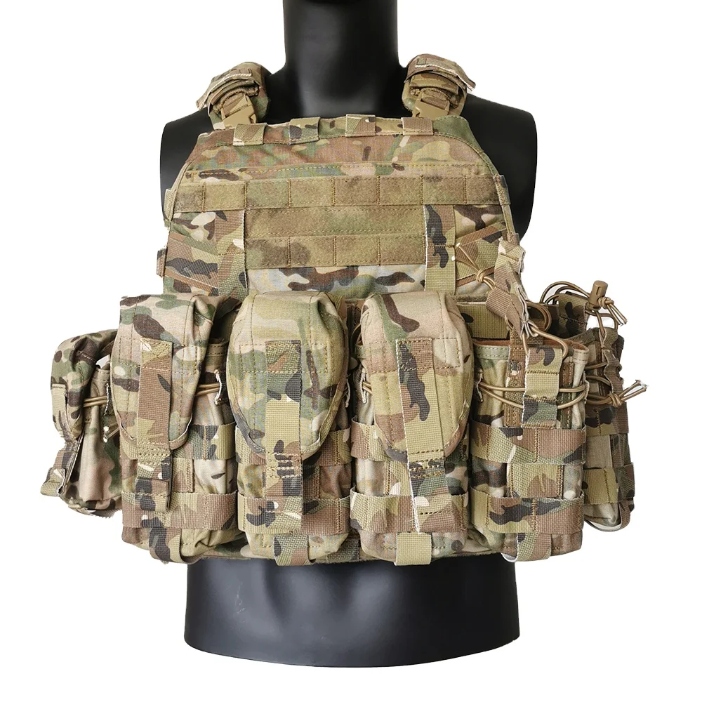 Gray Dot Zulu One Tactical Plate Carrier Fits All SAPI Sizes Ballistic Plates