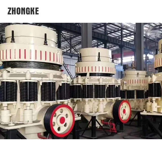 Mining quarry stone crushing mobile gold ore crush gravel cone crusher