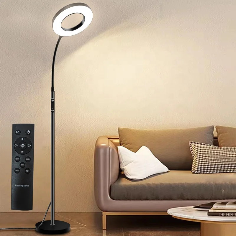 2 Years Warranty Long Life Timer Quick and Easy Assembly Gooseneck Reading Floor Lamp Light Up Your Life for Indoor Living Room
