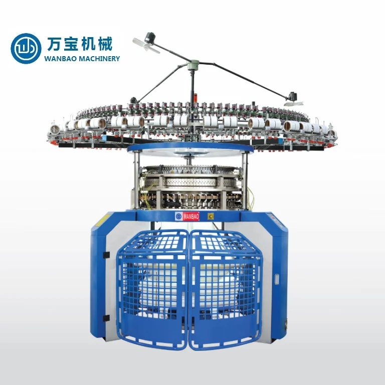 
WANBAO Brand New Single Jersey Circular Knitting Machine Manufactuer 