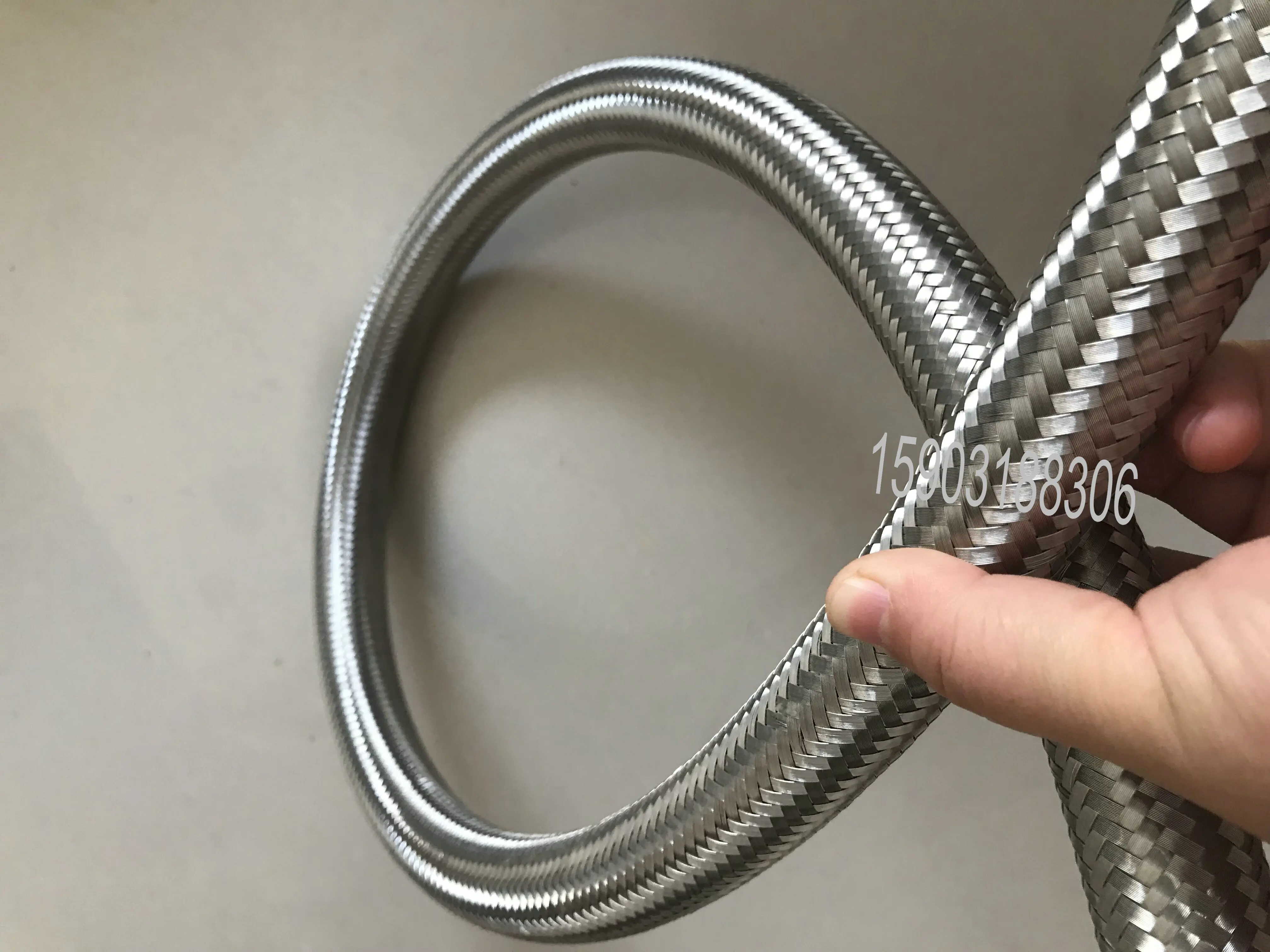 
AN20 20AN 20 TRANSIMISSION OIL FUEL LINE GAS RADIATOR STAINLESS STEEL OIL COOLANT HOSE 