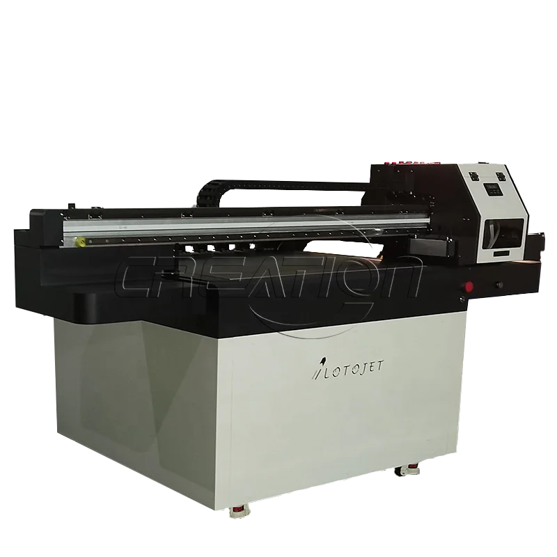 LOTOJET digital small 6090 UV flatbed 9060 UV printers lat bed printer uv flatbed