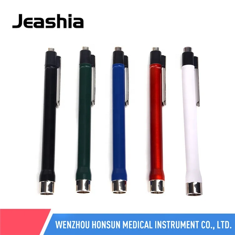 
Custom Logo Pen-shaped Metal Medical Flashlight, First Aid Medical LED Torchlight Pen 