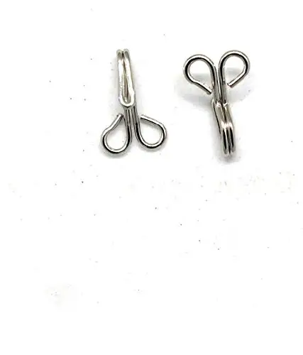 Good Quality New Custom Metallic Iron Sewing Hooks for Skirt Hooks Trousers Hooks For Clothing Suits Pants Dresses for Export