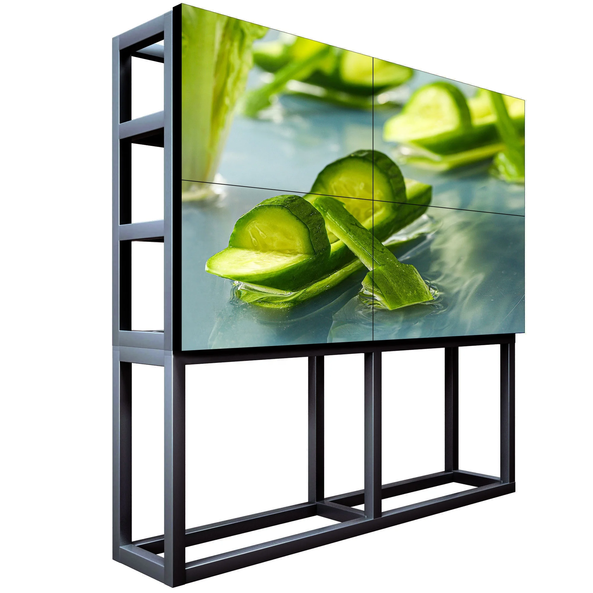 LOFIT 49 55 inch Indoor Advertising Video Display LCD Video Wall Ultra Narrow Bezel 3x3 2x3 Manufacturer
