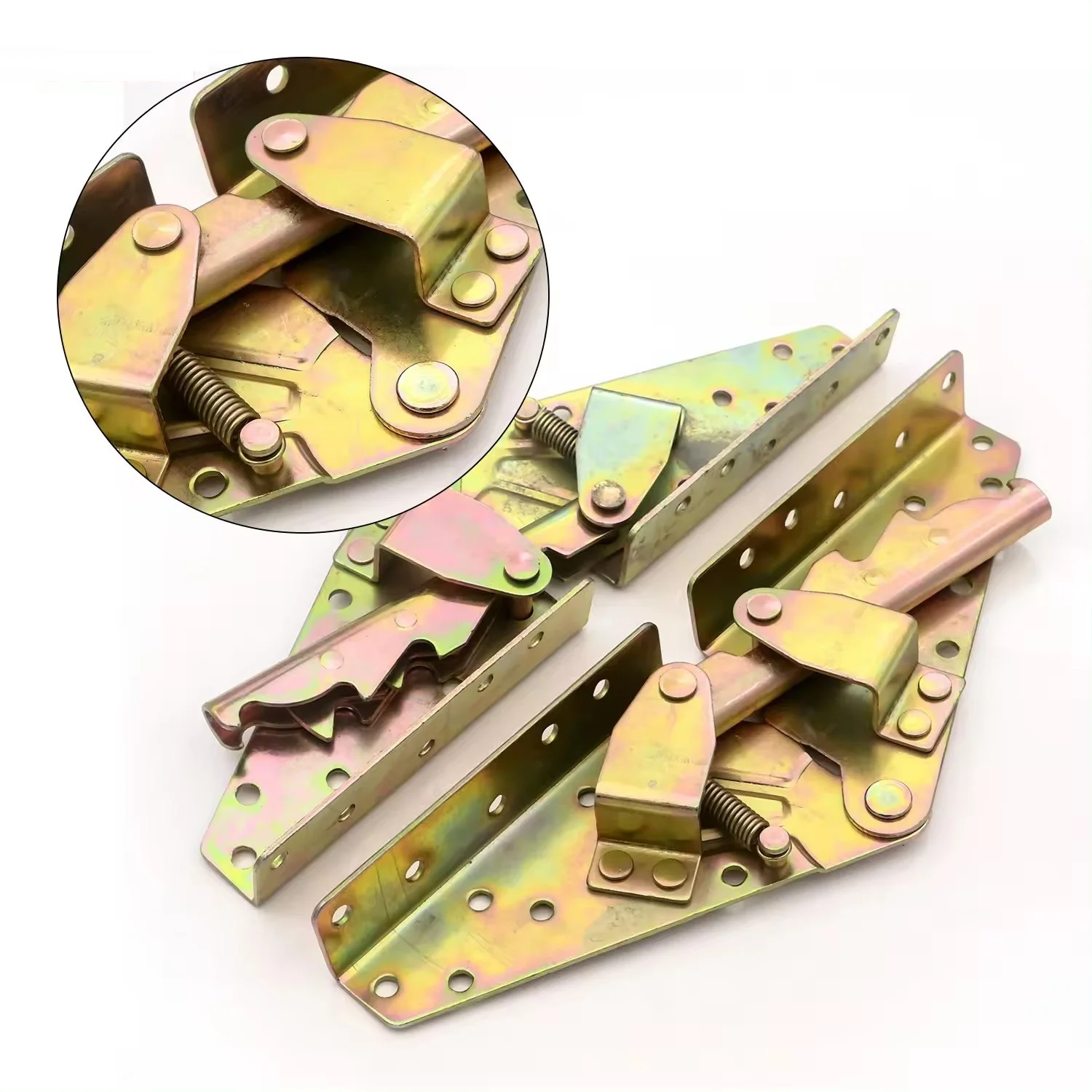 functional sofa bed hinge folding Save space storage bed lift up hinge mechanism fold down bed hinge