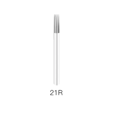 Sterilized Microblading Needles Semi Permanent Makeup Microblading Round Eyebrow Shading Needle Eyebrow Tattoo, Hair Stroke