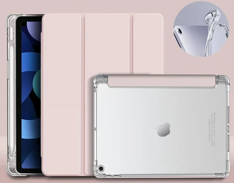 Защитный чехол смарт-чехол для iPad 7-го 8-го и 9-го поколения 10 2 дюймов дисплей-2019 2020 2021 версия-функция автоматического сна/пробуждения