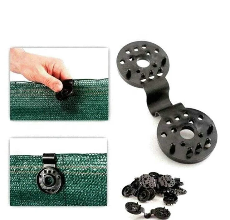 Black Plastic Hook For Agricultural Shade Netplastic Butterfly Hair Clips Use As A Fastener To Tight Shade Cloth, Screen, Tarps