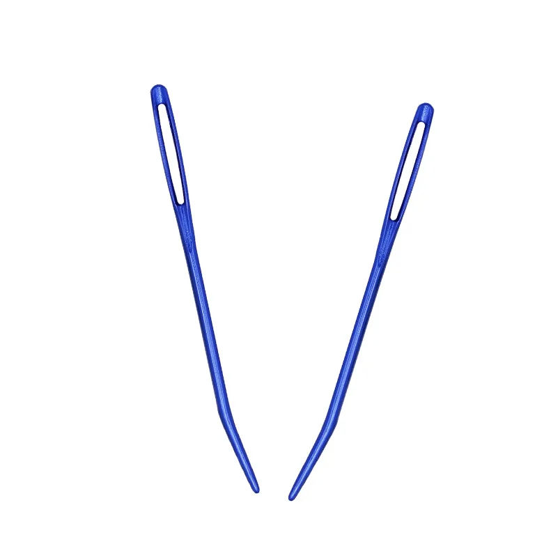 Aluminium Crochet Hooks Knitting Sewing Needle with Hole Eye Hand Weaving Tool Crochet Hook Set