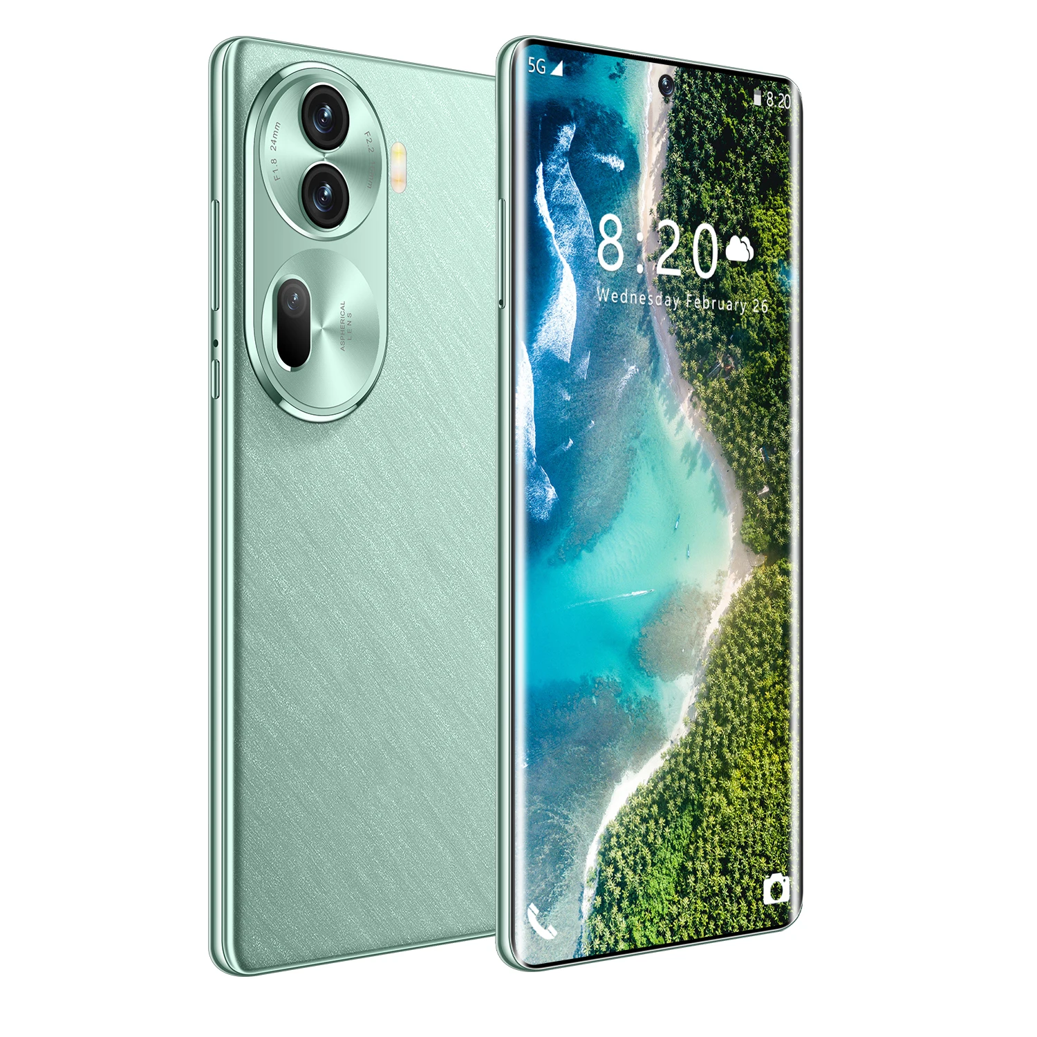 Smart Phone Renoll pro 5G 6.54 inch big screen Dual SIM Card cell phone custom smartphones android mobile phones