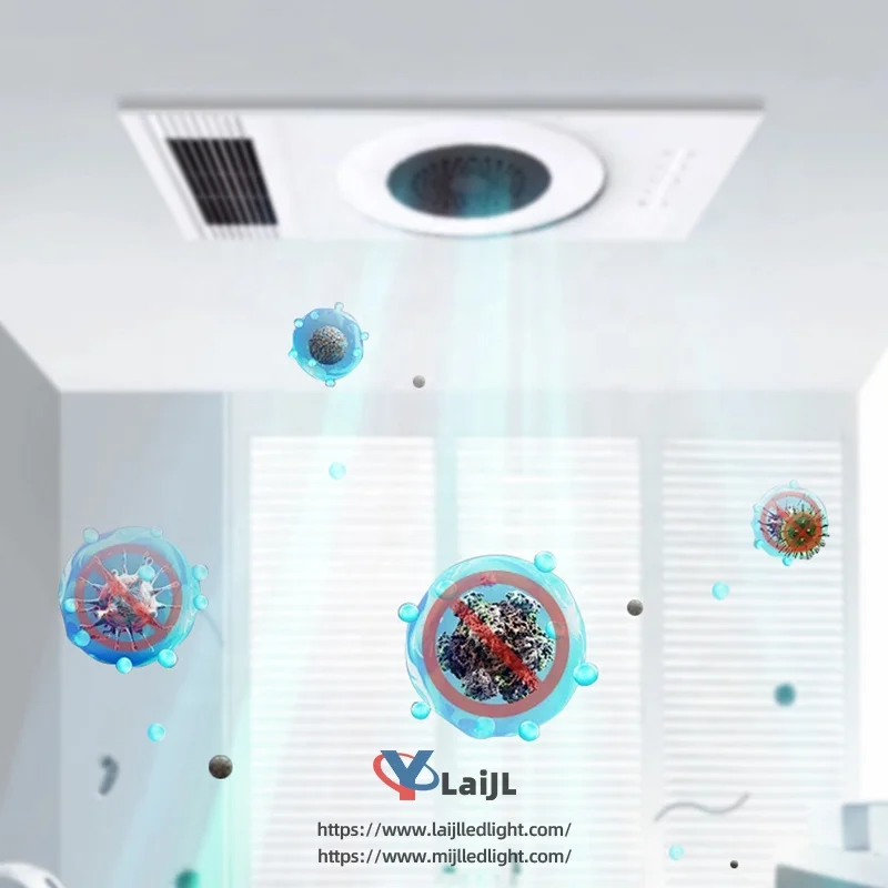 Китайский завод 300*600 мм светодиодное освещение Потолочный инфракрасный обогреватель для ванной комнаты воздушный ОБОГРЕВАТЕЛЬ PTC