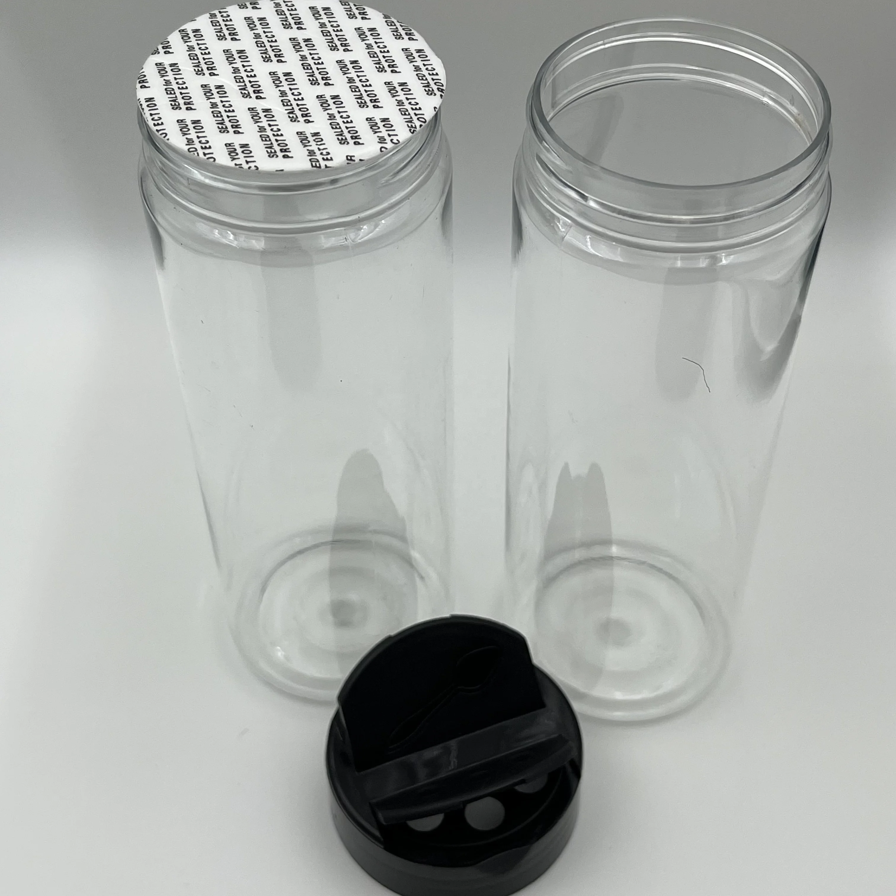 150/180/210/250/350 ML  China  Empty  Spice Jar Seasoning Storage  Plastic Shaker Jar