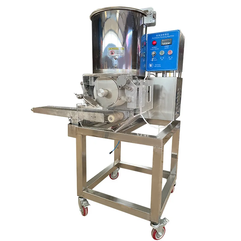 Potato Meat Price Automatic Beef Maker Form Chicken Nugget Make Jamaican Burger Patty Hamburger Machine