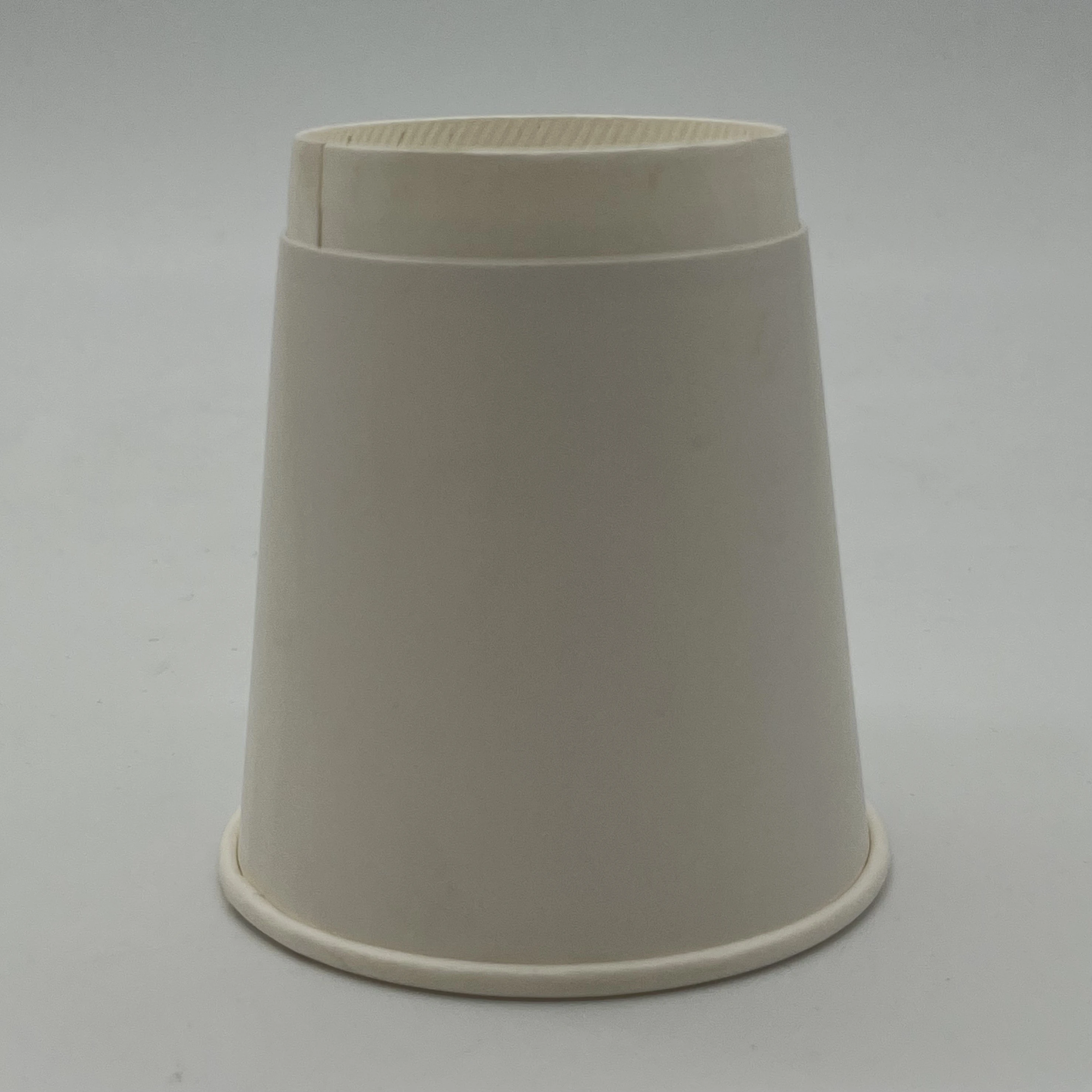 China Manufacture Disposable Double Wall Cups White 8/10/12 oz Custom Logo Hot Coffee Paper Cups With Lid for Cafe