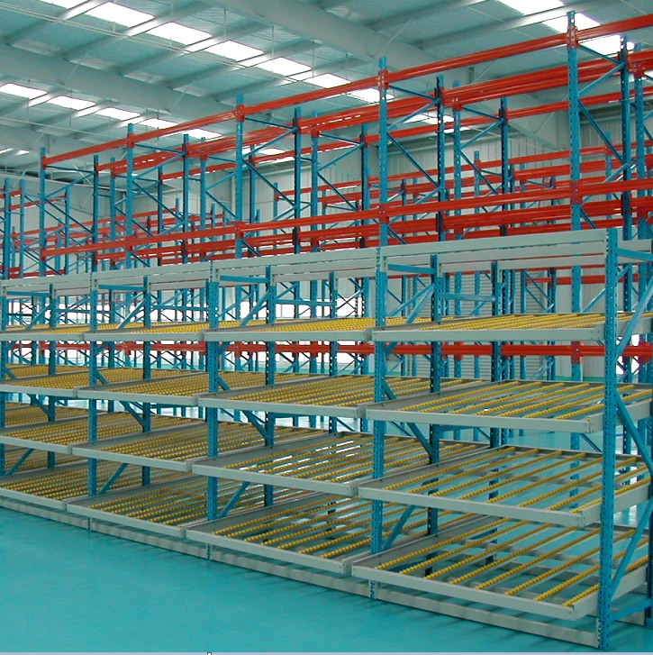 FIFO Roller Racking Carton Flow Racks For Warehouse Product Picking And Storage