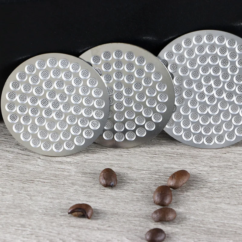 51  54 58 mm 304 Stainless Steel Coffee Puck Screen 100 150 Micron Espresso Sintered Mesh Filter Disc