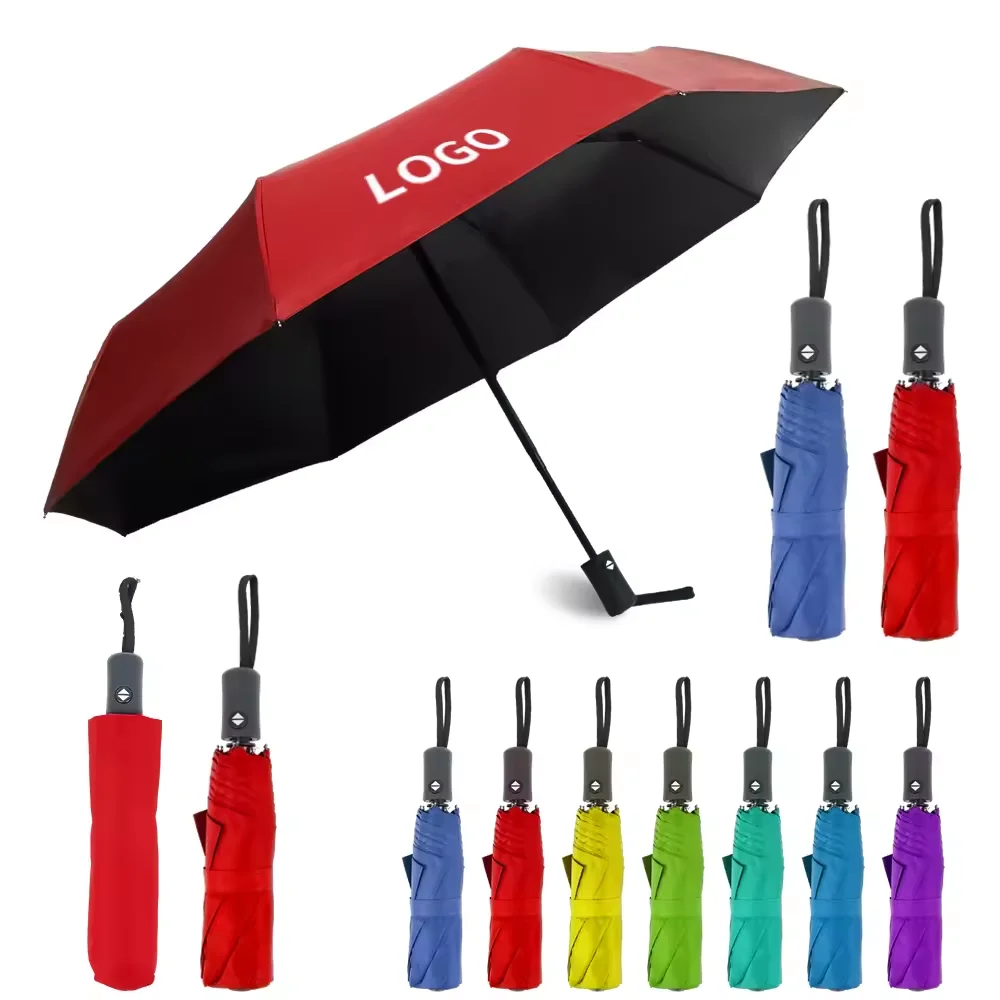 Wholesale Top Sale Business Gift  folding umbrella Portable Straight Golf Umbrella With Logo For Outdoor