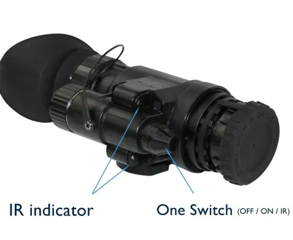 New PVS14 low light level night vision device GEN2+GEN3 P43/P45 optional low light level enhanced tube single tube night vision