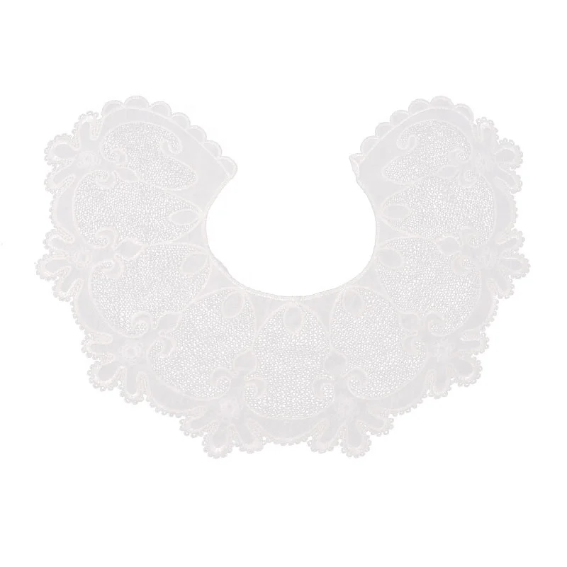 Embroidery Lace Decorative Trimmings Neckline Polyester False Collar  Lace Ornament