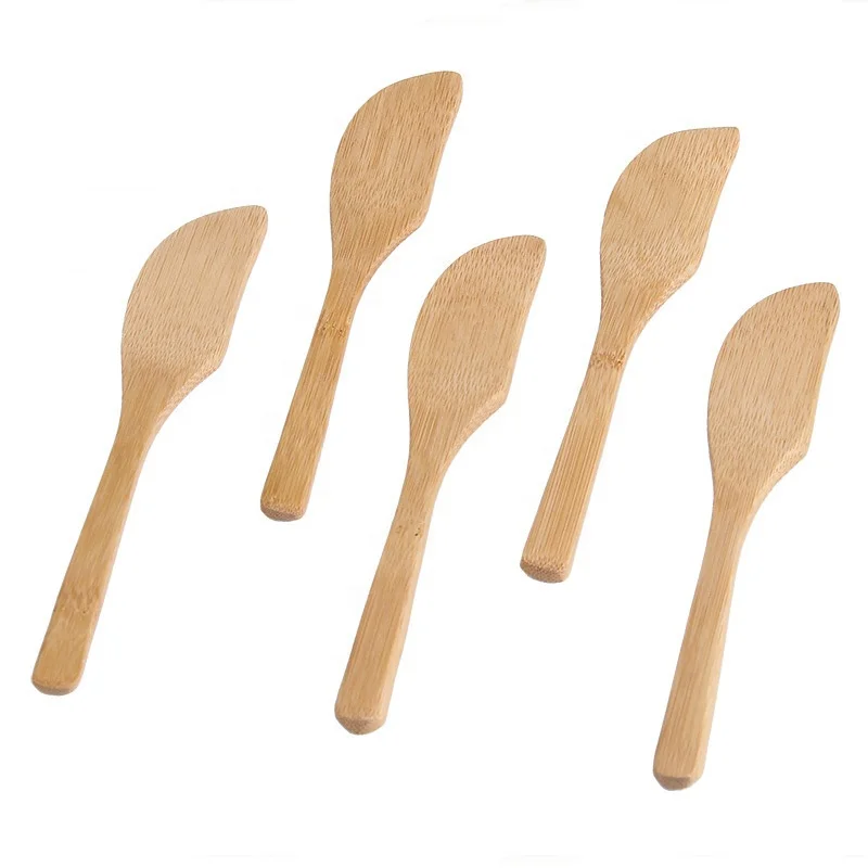 Eco-friendly Wooden Butter Knife Wholesale Wooden Cheese Knife High Quality Butter Spreader Knife