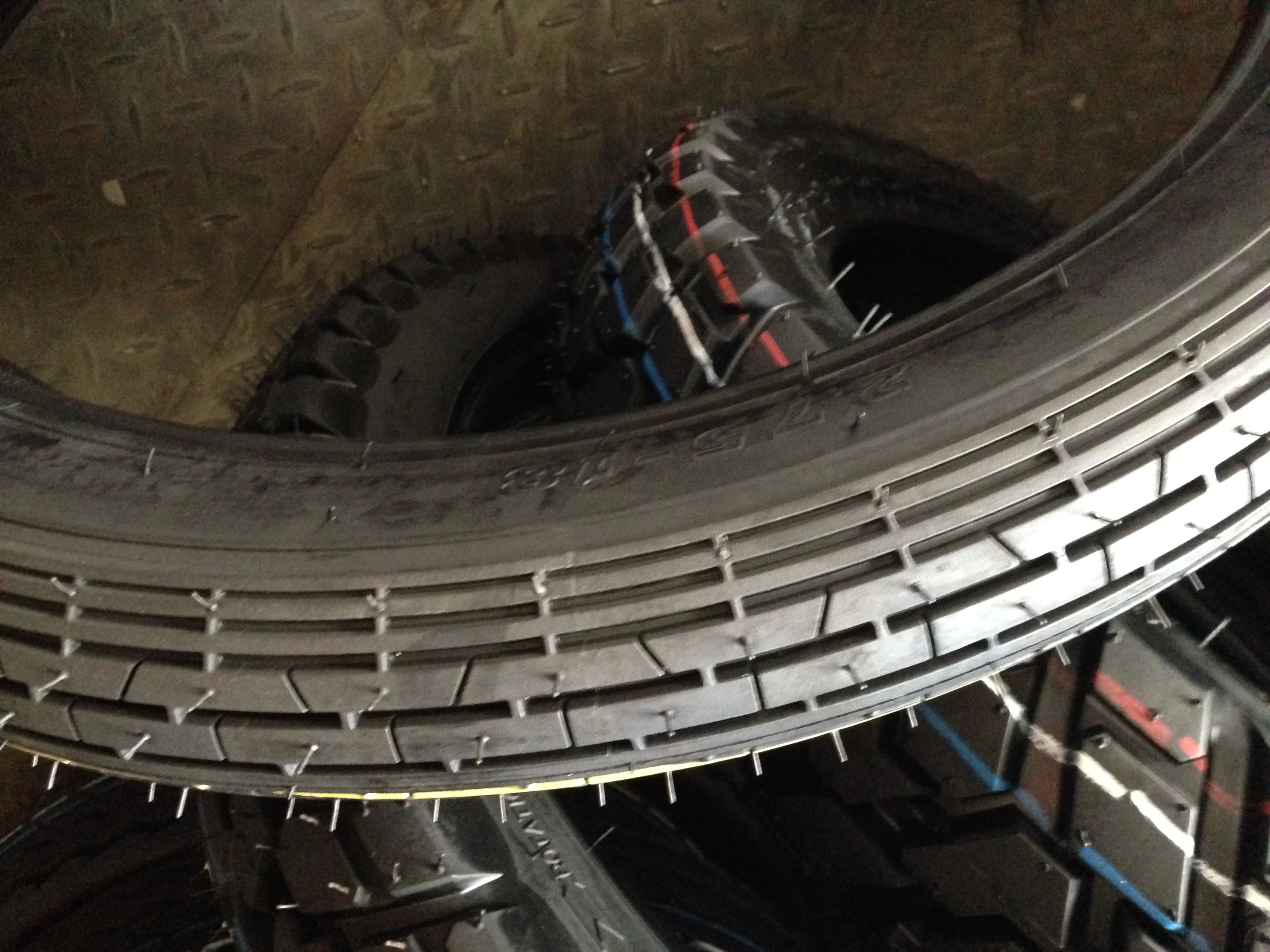 2.75-18 Rear Motorcycle Wheel Rim Tire Tyre With Inner Tube