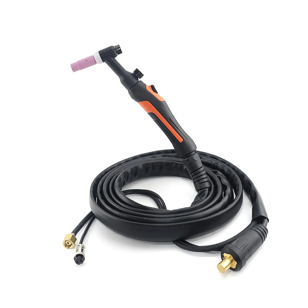TIG26 Arc Argon TIG Welding Torch Accessories Air-Cooled Head with Flexible Handle With Valve