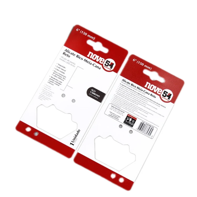 The manufacturer  backing card custom, color perforated plastic card and custom  UV card