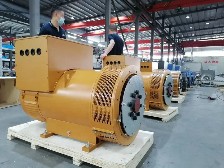 1500rpm 50Hz 345KVA three-phase single bearing diesel generator 276kw brushless alternator