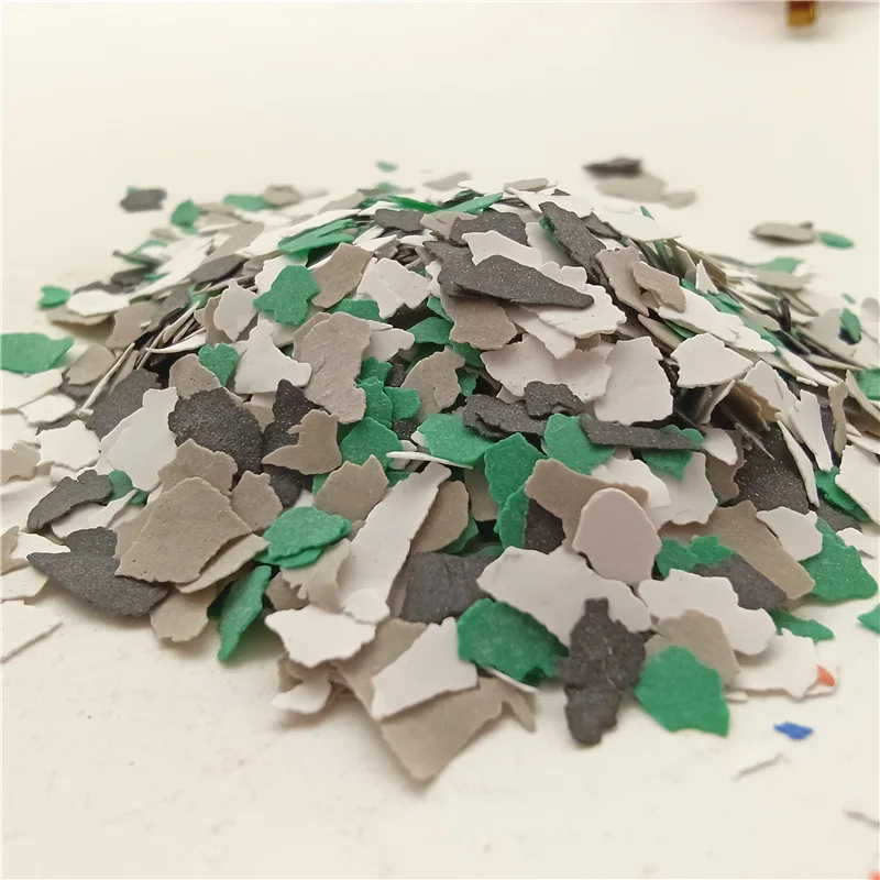 Epoxy Floor Flakes for Concrete Garage Interior Exterior Floors Coating