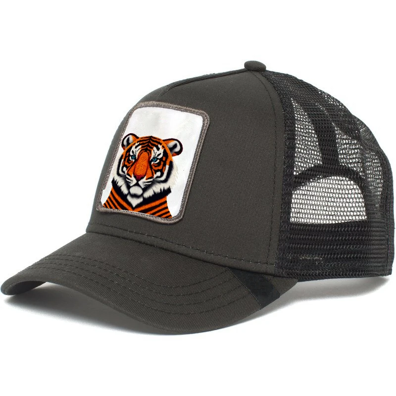 Women Animals Hip Hop high quality 6 panel Trucker Breathable Mesh Casual custom Snapback hat Baseball sport Cap for men man