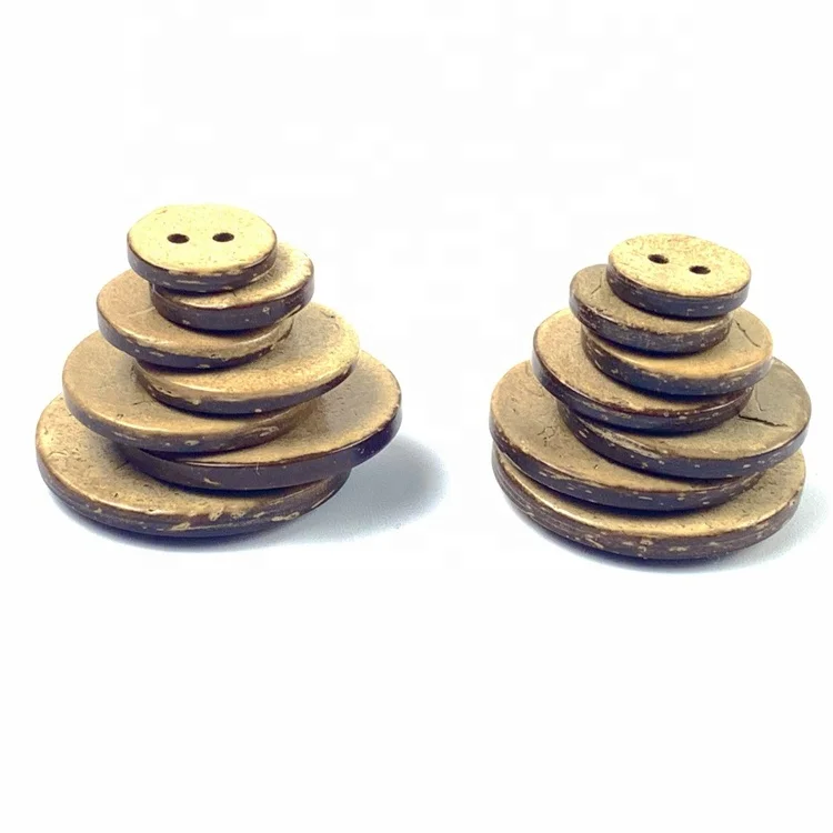 Natural  coconut shell  shirt buttons
