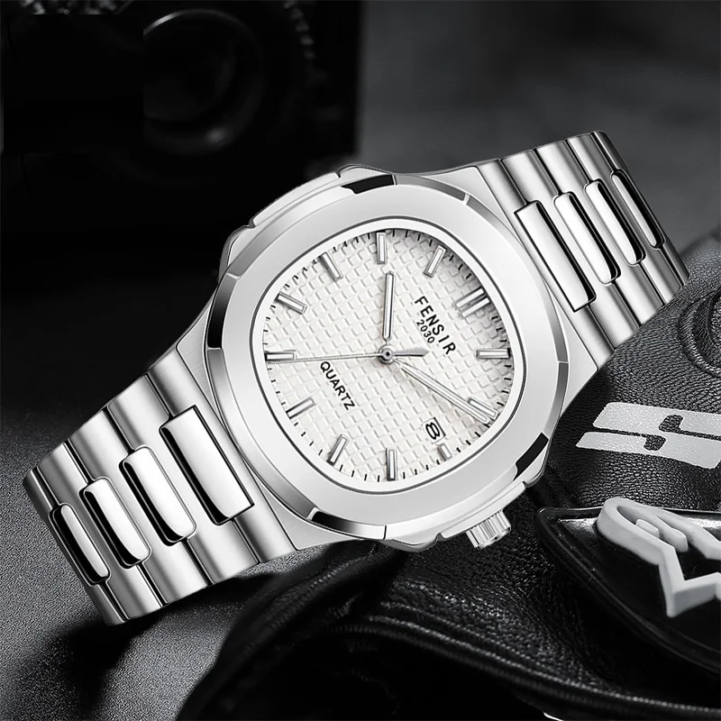 Factory Manufactures Quartz Wrist Watch Stainless Steel Wrist Watches For Men