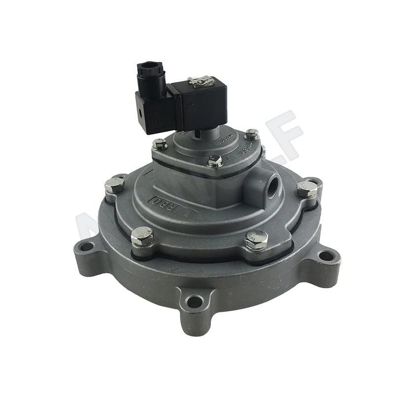 SQP75 SQP75-IN 3' Dust Collector Diaphragm Solenoid Pulse Jet Valve For Square Tank 24VDC 24VAC 110VAC 220VAC