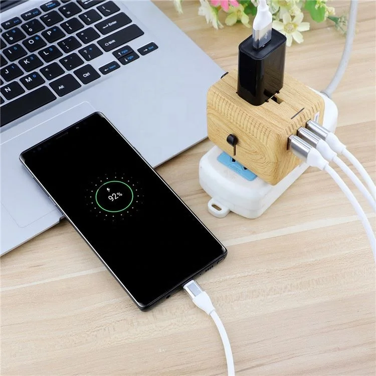 
Electric gadgets custom logo adapter electronic products european adaptor portable travel gifts 