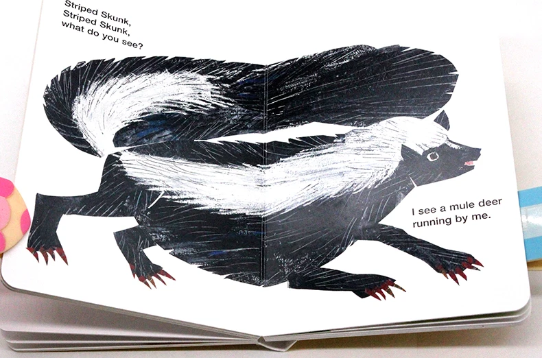  Eric Carle children book Baby Bear What Do You See? Board
